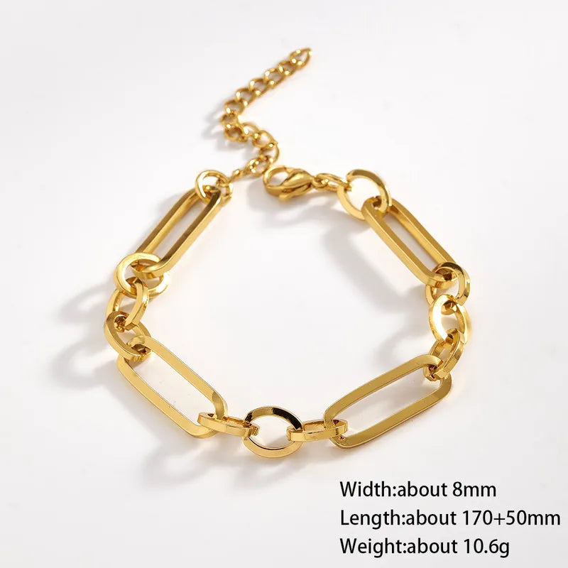 Golden Link Bracelet