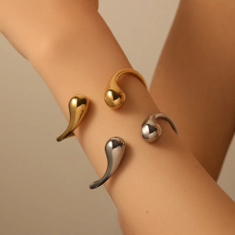 Armband úr ryðfríu stáli úr 18 karata stáli
