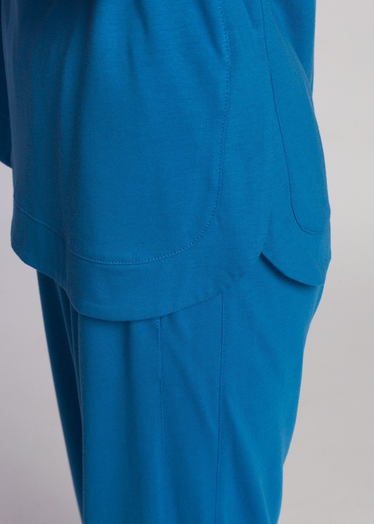 Blue Women´s T-Shirt Made Of Bamboo