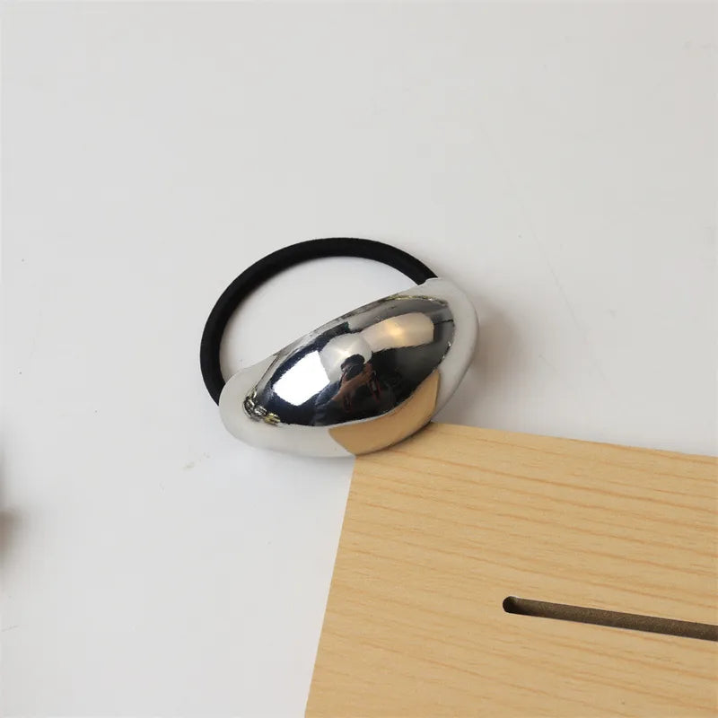 Silver Plated Hair Tie