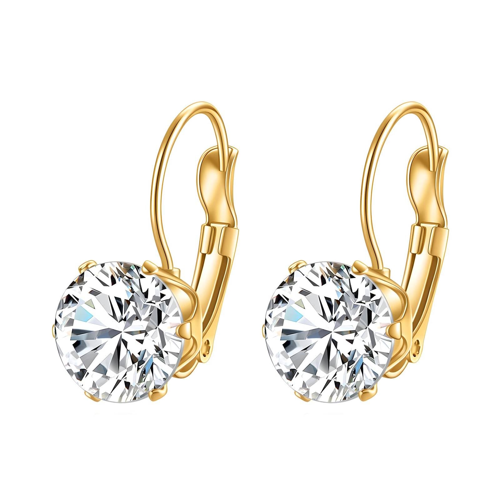 18K Gold Plated Stainless Steel Earrings