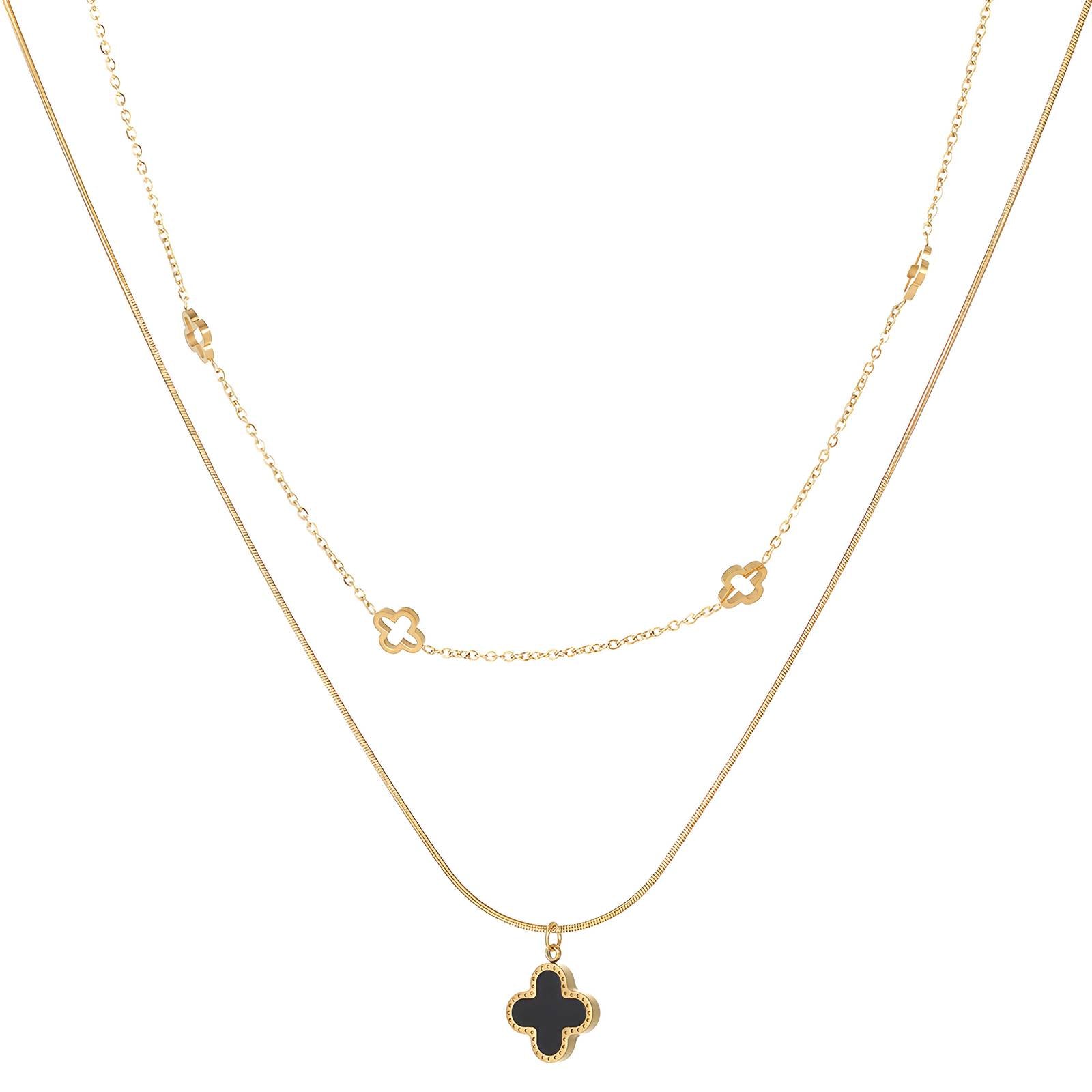 18K Gold Plated Stainless Steel Necklace