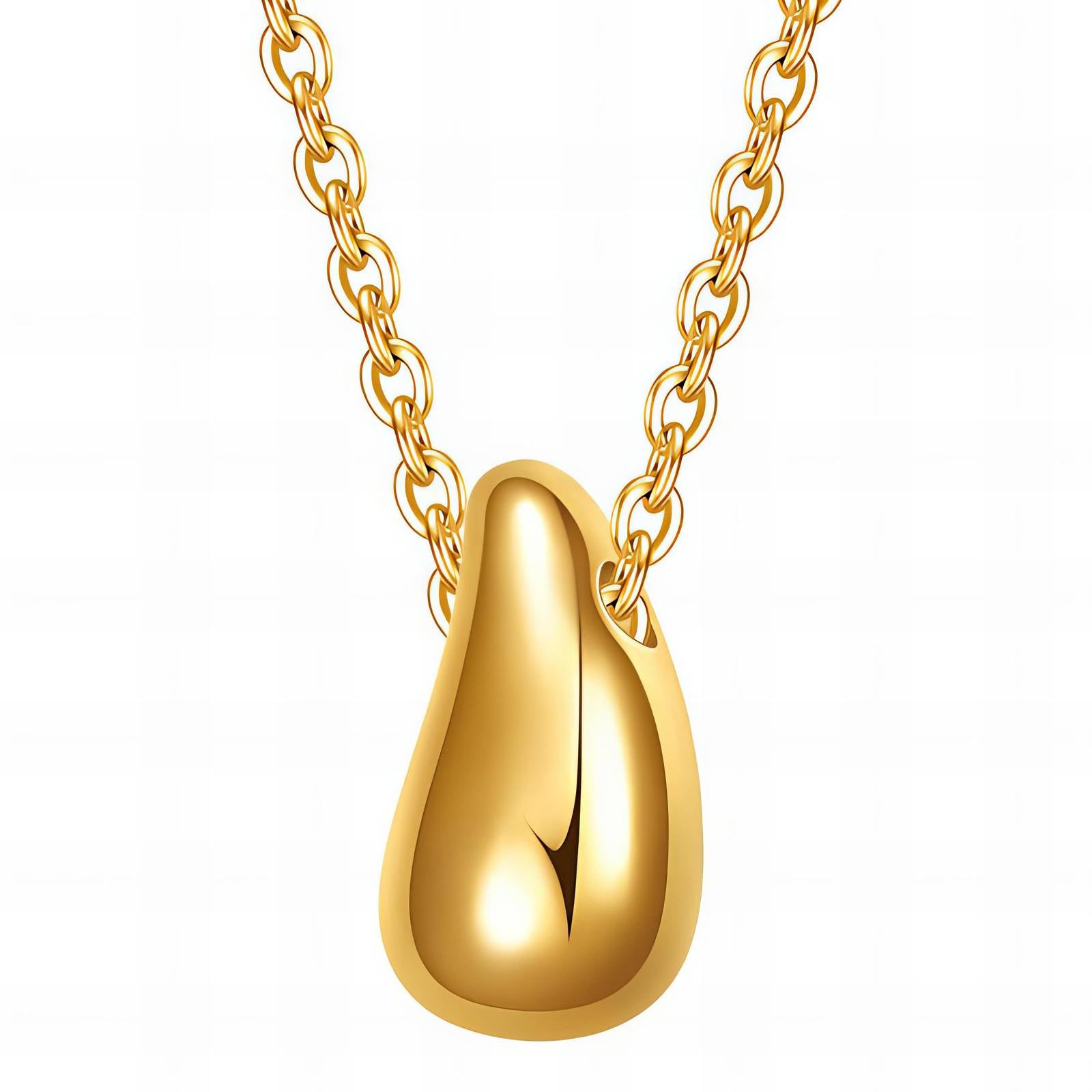 18K Gold Plated Stainless Steel Necklace