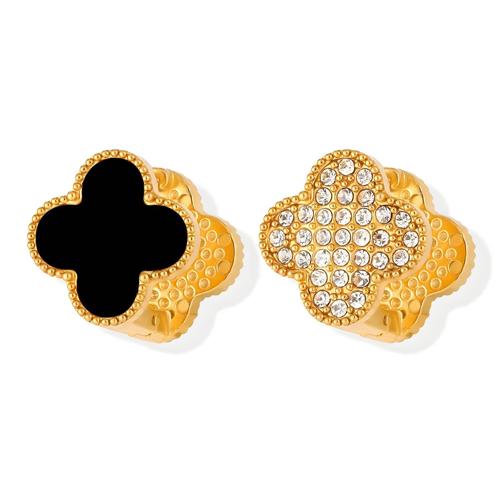 18K Gold Plated Stainless Steel Earrings