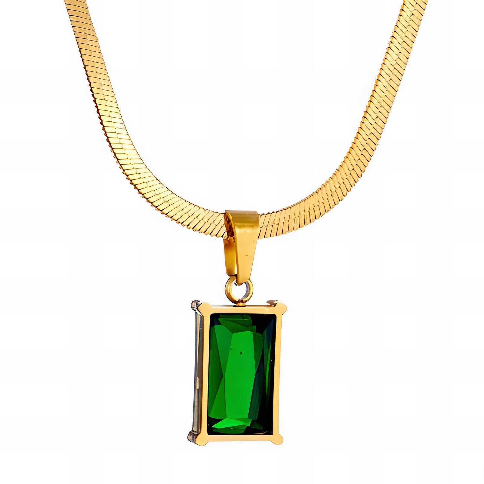 18K Gold Plated Stainless Steel Necklace