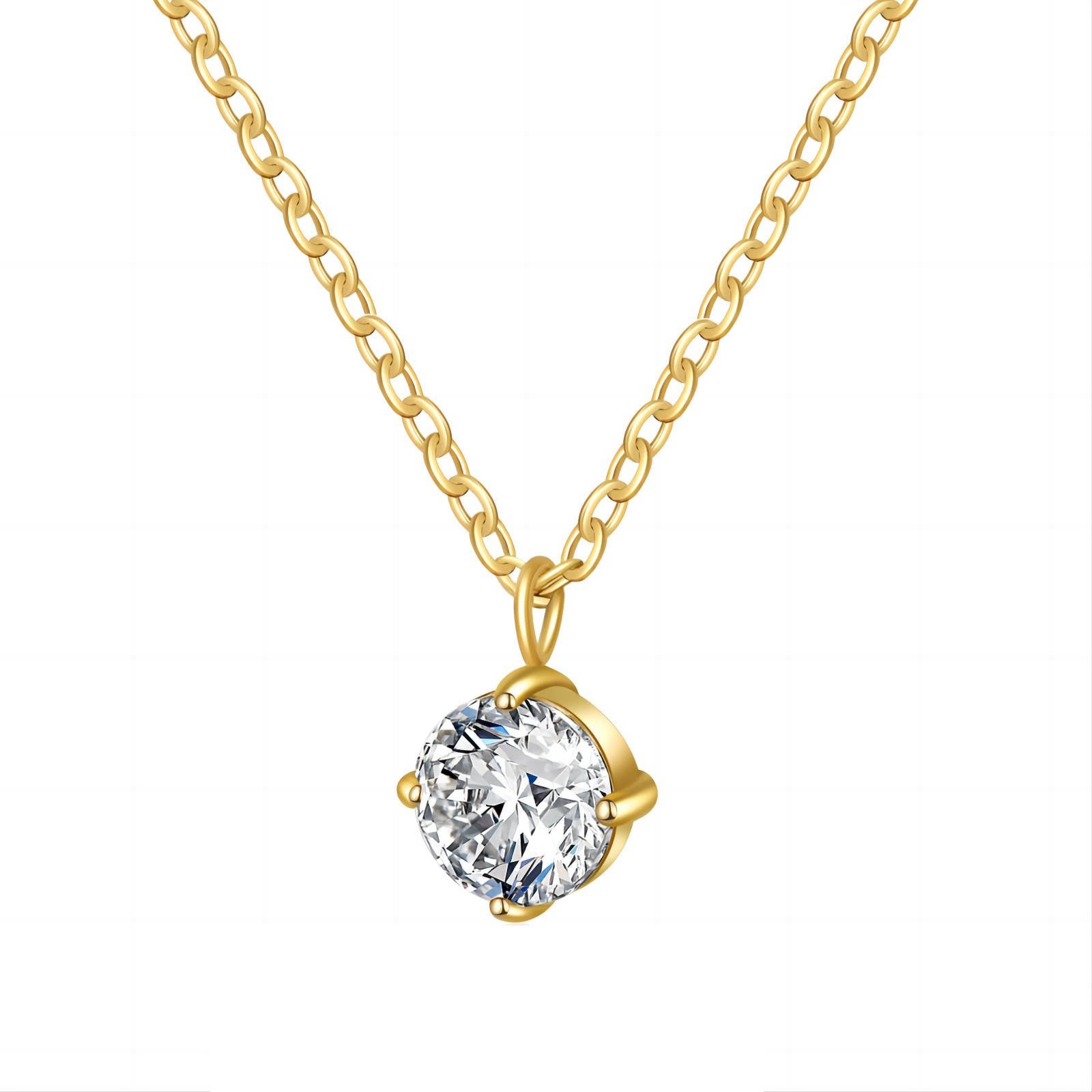 18K Gold Plated Stainless Steel Necklace