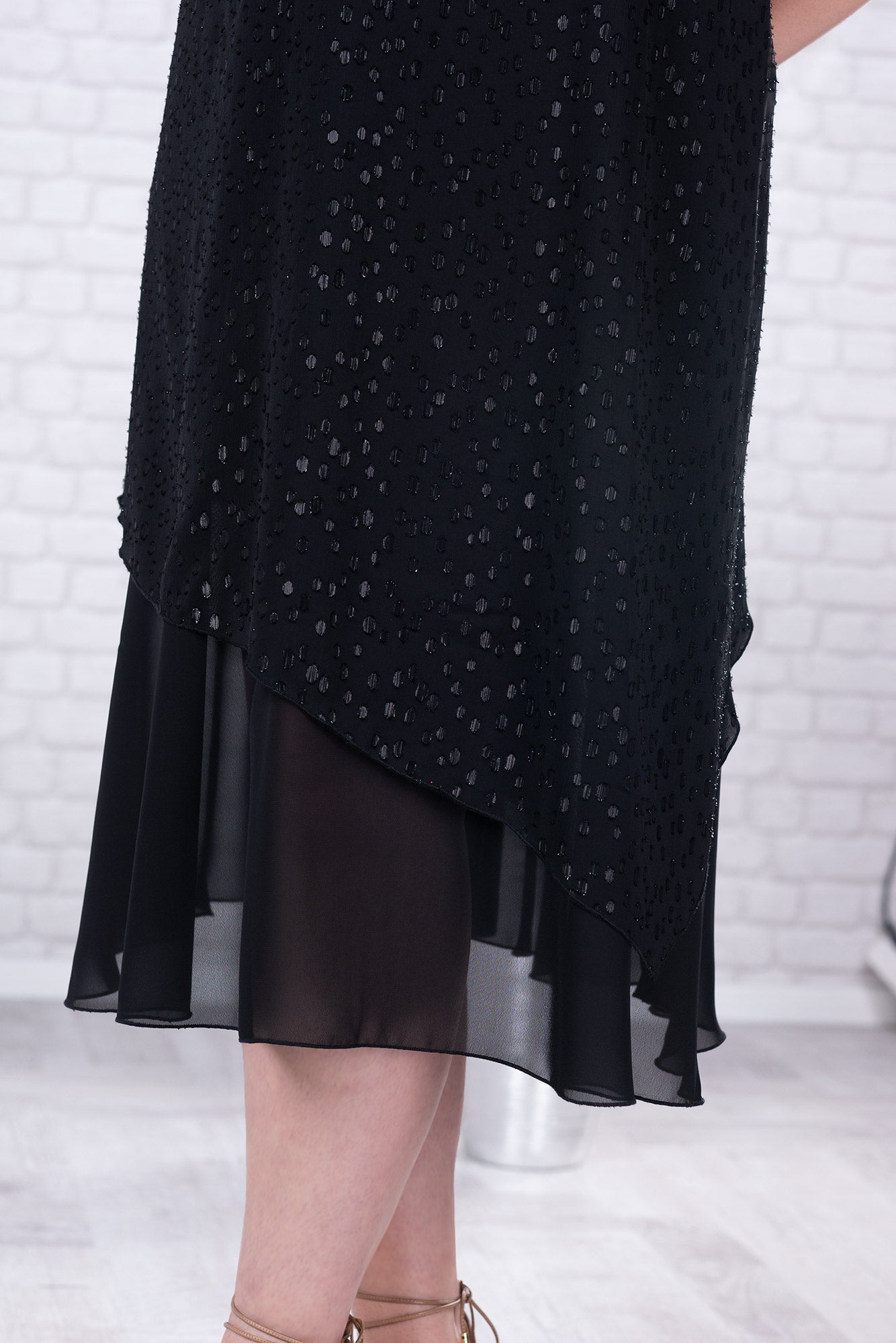 Black Dress Loose Cut