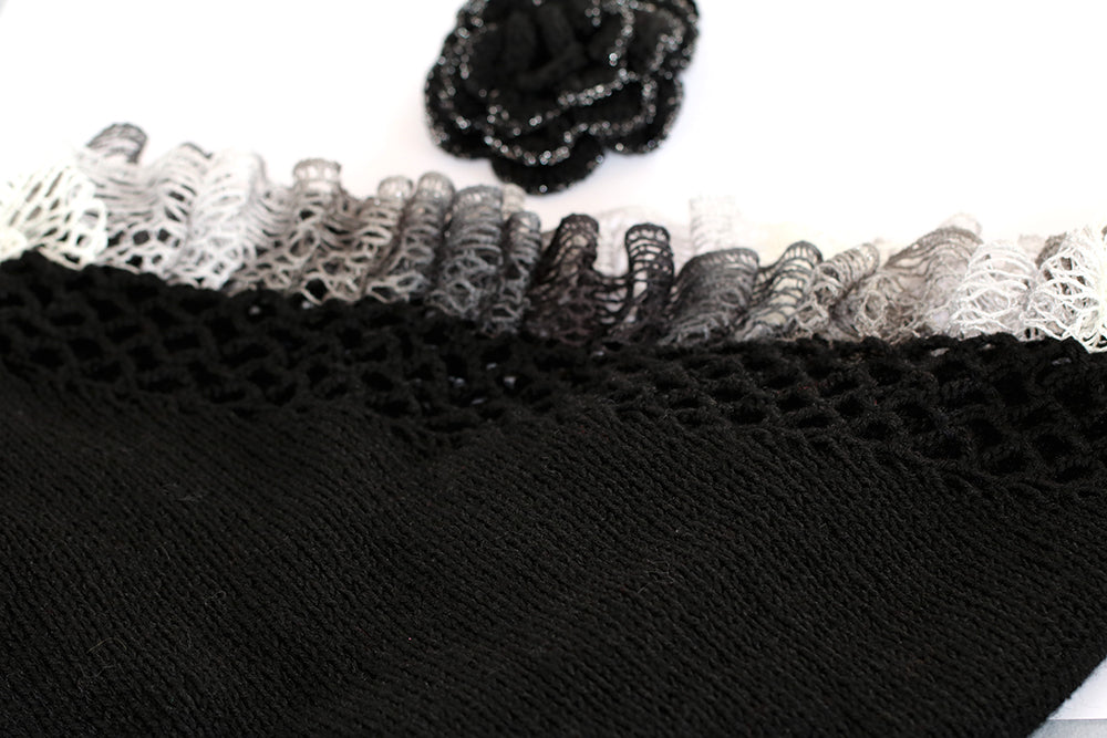 Elegant Black Shawl