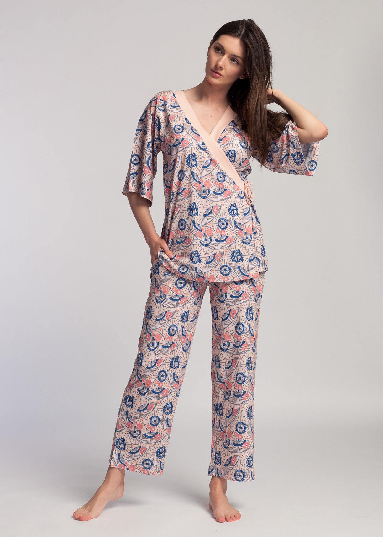 Women’s Bamboo Pyjamas Japan Fan
