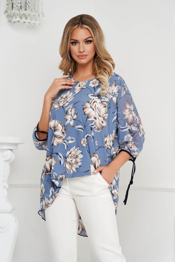 Women`s Blouse Elegant Loose Fit Airy Fabric