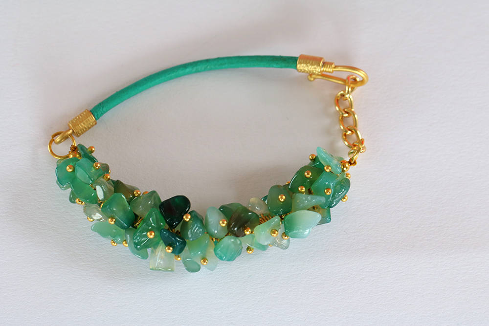 Green Agate Bracelet