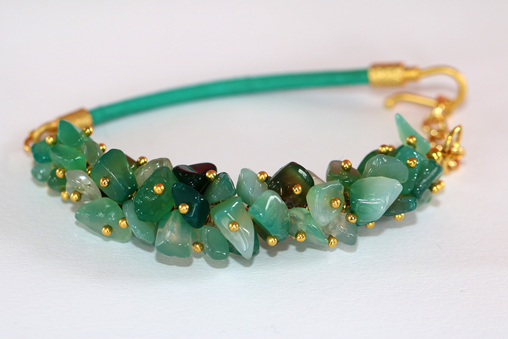 Green Agate Bracelet