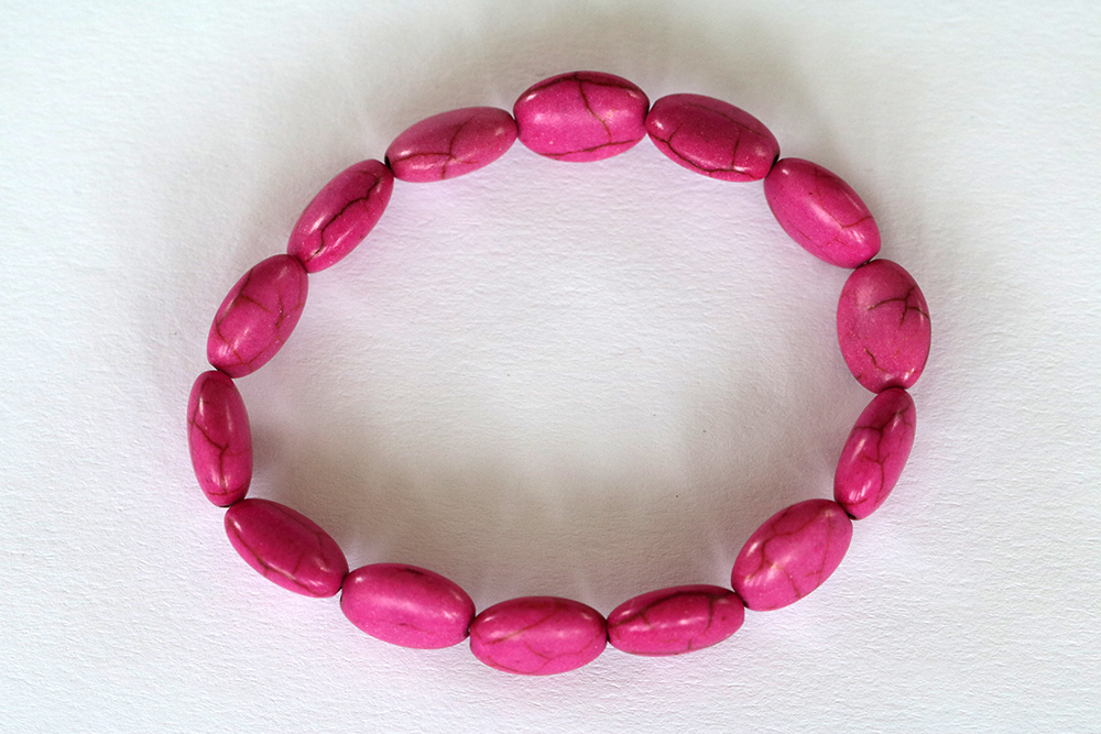 Pink Hematite Bracelet