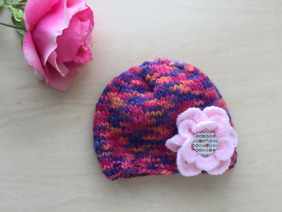 Knitted Colourful Hat