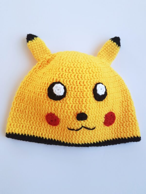 Pikachu Crochet Hat