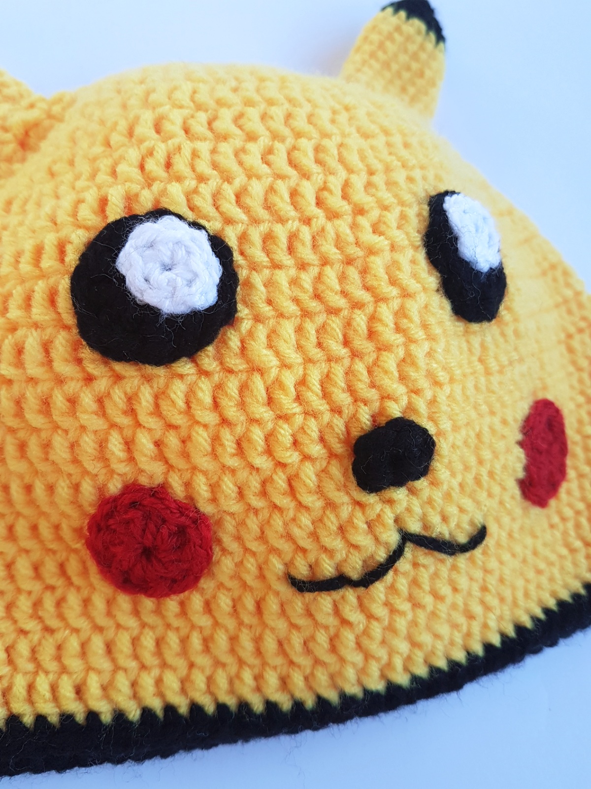 Pikachu Crochet Hat