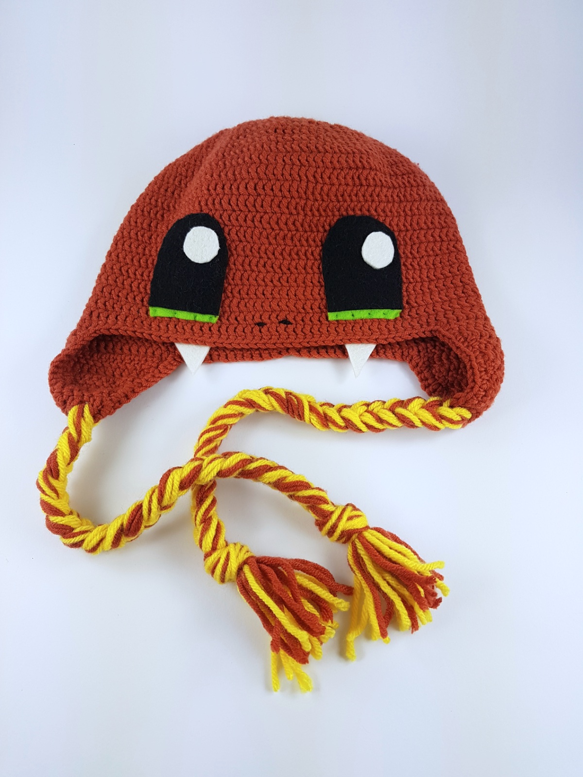 Charmander Crochet Hat