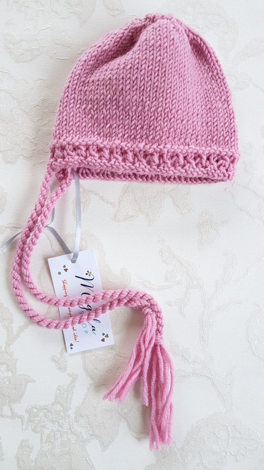 Hand Knitted Newborn Hat