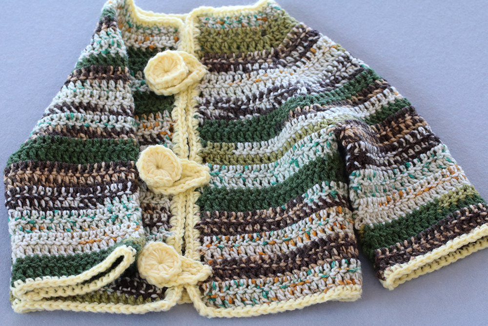 Yellow Touch Cardigan