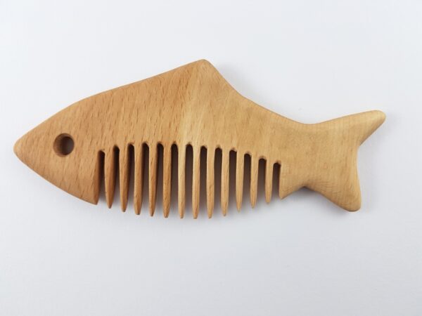 Handmade Natural Fish Comb